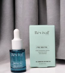 تصویر سرم جمع کننده منافذ باز پوست رویوال 15 میلی لیتر Revival Probiotic Pore Minimizing Serum 15ml