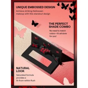 تصویر مجموعه کامل پروانه Crimson Butterfly شیگلم Sheglam crimson butterfly full collection set
