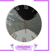 تصویر ساعت دیواری رزینی سفارشی Personalized Resin Wall Clock
