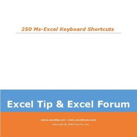 تصویر کتاب 250 Excel Shortcuts 