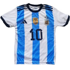 تصویر لباس آرژانتین ۲۰۲۳-۲۴ مسی (شماره 10) (به همراه اشانتیون) 
