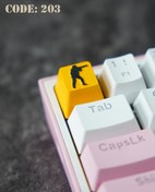 تصویر کیکپ کیبورد مکانیکال طرح کانتر استرایک 