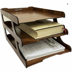 تصویر کازیه چوبی سه طبقه اداری 