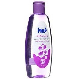 تصویر اسپری روغن بدن کودک فیروز حاوی عصاره اسطوخودوس حجم 200 میل Firooz Lavender Baby Body Oil 200ml