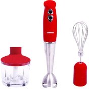 تصویر گوشت کوب برقی جیپاس مدل GHB6136 ظرفیت ۸۶۰ میلی لیتر با ۴ تیغه استیل ضد زنگ