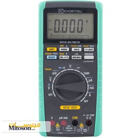 تصویر مولتی متر دیجیتال کیوریتسیو مدل 1052 kyoritsu Kyoritsu 1052 CAT IV Digital Multimeter with True RMS