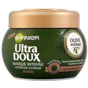 تصویر ماسک تقویت کننده موهای خشک و بی جان زیتون گارنیه 300 میل | Garnier Ultra Doux Nutrition Masque 300ml 