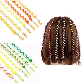 تصویر ریسه مو دخترانه فنری HE87 