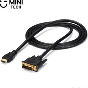 تصویر کابل DVI به HDMI مینی تک 1.5 متری 