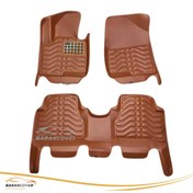 تصویر کفپوش پنج بعدی کیا سورنتو 2016 -2018 GT line رنگ مارون 