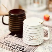 تصویر ماگ سرامیکی لوکس اسمایل 