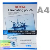 تصویر طلق پرس ۱۲۵ میکرون سایز A4 بسته ۱۰۰ عددی 