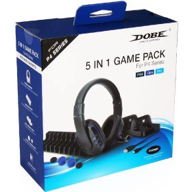 تصویر پک پنج کار لوازم جانبی DOBE 5 in 1 Game Pack for PS4 DOBE 5 in 1 Game Pack for PS4