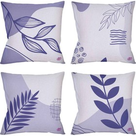 تصویر کوسن ست طرح یاس 