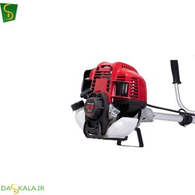 تصویر علف تراش 4 زمانه دوشی 50 سی سی ماک GX50 MAAK 4 stroke GX50 brush cutter