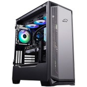 تصویر کیس کامپیوتر تسکو GC 4496 ARGB Mid Tower مشکی TSCO GC 4496 ARGB Mid Tower Black Computer Case