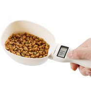 تصویر پیمانه دیجیتالی غذای حیوانات خانگی measure spoon 
