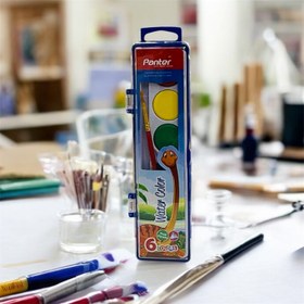 تصویر آبرنگ 6 رنگ پنتر -