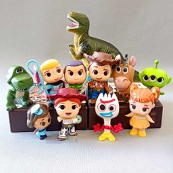 تصویر اکشن فیگور داستان اسباب بازی ها 4 ToyStory مجموعه 10 عددی 
