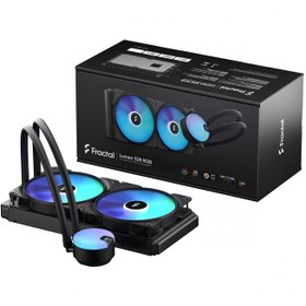 تصویر خنک کننده مایع پردازنده فراکتال دیزاین مدل Lumen S28 RGB LIQUID CPU FAN Fractal Design Lumen S28 RGB