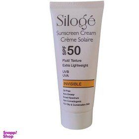 تصویر کرم ضد آفتاب سیلوژه SPF 50 مدل TEXTURE ‌بدون رنگ مناسب پوست‌ های چرب و مختلط حجم 40 میلی‌ لیتر 