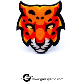 تصویر پیکسل ببر 