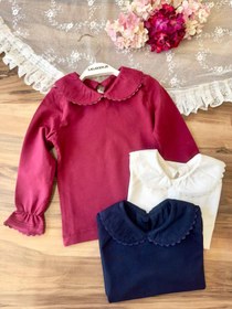 تصویر بلوز نخ پنبه کد 10042 