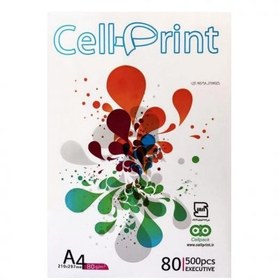 تصویر کاغذ A4 سفید Cell-Print 