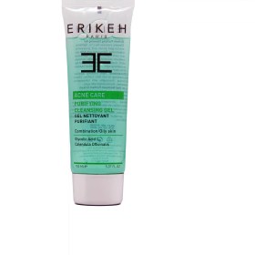 تصویر ژل پمپی پاک کننده و کنترل کننده چربی پوست اریکه 400 میلی لیتر ا ERIKEH PURIFYING CLEANSING GEL 400ML ERIKEH PURIFYING CLEANSING GEL 400ML