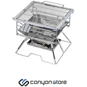 تصویر باربیکیو ذغالی کووآ مدل Charcoal Fire Camp M 0102 
