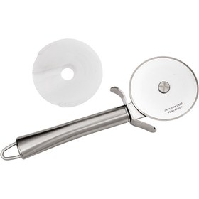 تصویر پیتزا بر استیل یونیک 