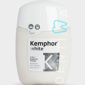 تصویر خمیر دندان دوکاره کمفور مدل kemphor white 