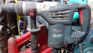 تصویر دریل چکشی بتن کن ۴ شیار ۳ کاره بوش آلمان مدل BOSCH GBH 4-32 DFR استوک 