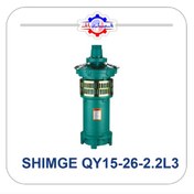 تصویر کفکش مکش بالا ۳۰ متری ۳ اسب ۲ اینچ شیمجه مدل SHIMGE QY15-26-2.2L3 