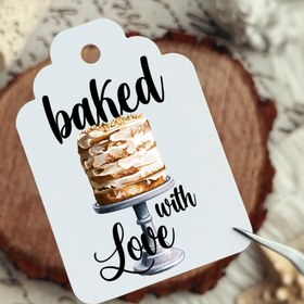 تصویر تگ رنگی قنادی کد 527 ( بسته 30 عددی ) 