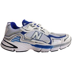 تصویر کفش نیوبالانس 960 سفید-آبی مدل مردانه - new balance 960 