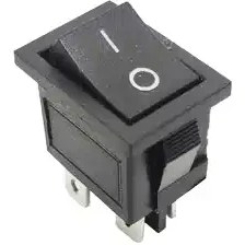 تصویر کلید راکر 4 پین مدل KCD1-104 