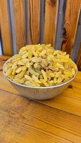 تصویر کشمش سایه خشک طلایی 