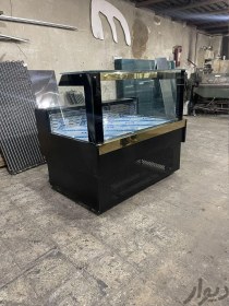 تصویر یخچال خوابیده جزیره فروشگاهی کد 1017 