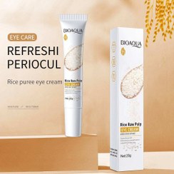 تصویر کرم دور چشم برنج خام بیوآکوا ا Bioaqua Rice Eye Cream Bioaqua Rice Eye Cream