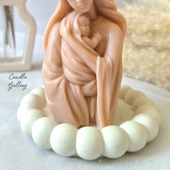 تصویر شمع مادر - رنگ کرمی 