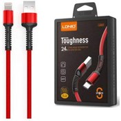 تصویر کابل تبدیل USB به Lightning الدینیو مدل LDNIO LS63 LDNIO LS63 USB To Lightning Cable 1m