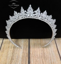 تصویر تاج عروس مدل 813 Bridal tiara code 813