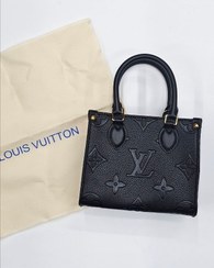 تصویر کیف دوشی/دستی لویی ویتون - مشکی Louis Vuitton OnTheGo