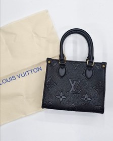تصویر کیف دوشی/دستی لویی ویتون - مشکی Louis Vuitton OnTheGo