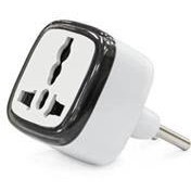 تصویر تبدیل ۳ به ۲ طرح APPLE – طراحی ساده، شیک و سازگار با دوشاخه‌های خارجی 