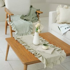 تصویر رانر پارچه ای رومیزی دورچین 