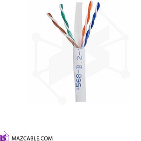 تصویر کابل شبکه CAT6 UTP CU بلدن – مس 