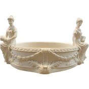 تصویر کشکول پلی استر خام هم نشینی دو الهه 