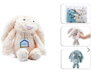 تصویر عروسک خرگوش جلی کت سایز ۱ Jellycat doll size1